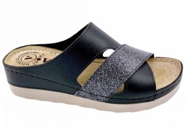 Παντόφλες γυναικείες | Ανατομικές | Vesna | 880197 | Μαύρο - Vesna - 